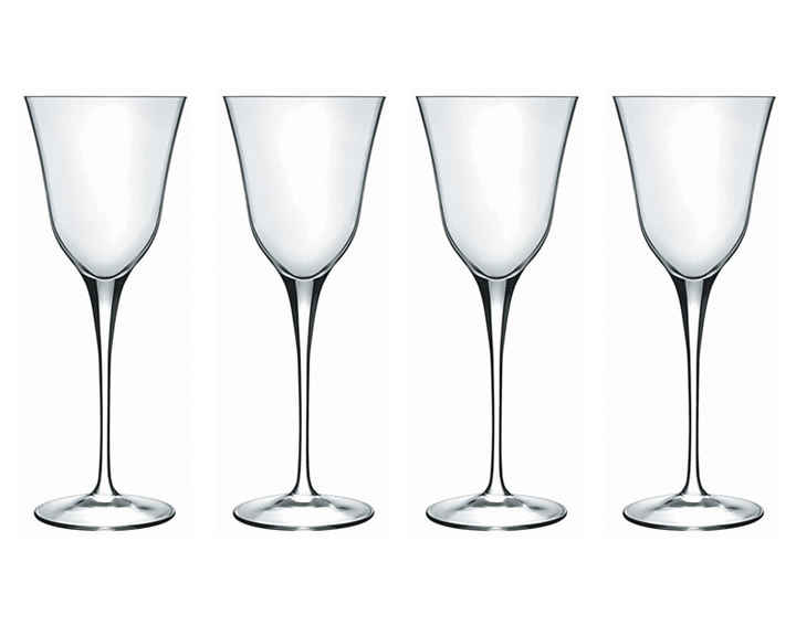 05. Luigi Bormioli 'Vivace' White Wine Glasses 240ml, Set of 4